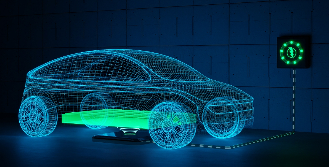 Electric vehicle wireless charging
